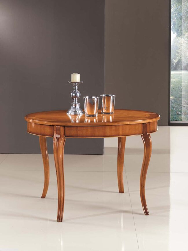Delux extendable oval table