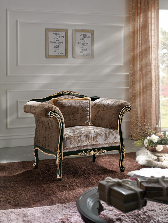 Bergere 2-seater sofa