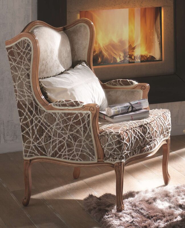 Smooth Bergere armchair